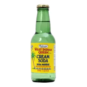 West Indian Queen Cream Soda, 7 oz/210 mL