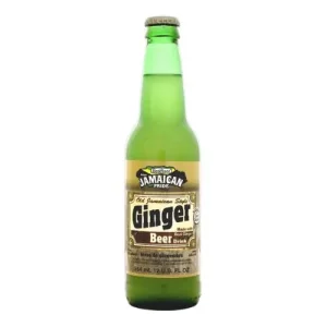 Jamaican Pride Ginger Beer - Non Alcoholic, 12 oz/354 mL