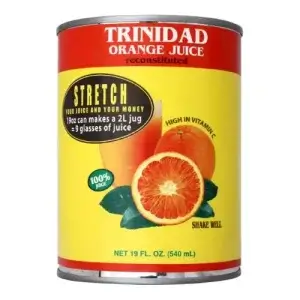 Trinidad Orange Juice, 19 oz/540 mL