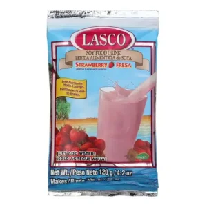 Lasco Strawberry Drink Mix, 4.20 oz/120 g