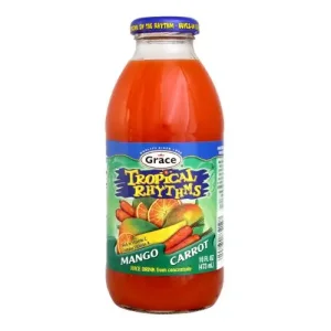 Grace Tropical Rhythms - Mango Carrot, 16 oz/473 mL