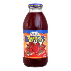 Grace Tropical Rhythms - Sorrel Ginger, 16 oz/473 mL