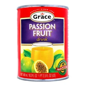 Grace Passion Fruit Drink, 18.3 oz/540 mL