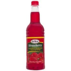 Grace Strawberry Syrup 25.5oz