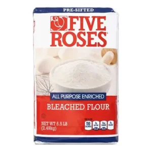 Five Roses Enriched All Purpose Flour, 5.5 lbs/2.5 Kg