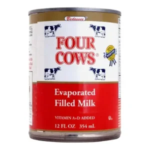 Four Cows Evaporated Milk, 12 oz/354 mL Pack of 3