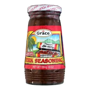Grace Jerk Seasoning Hot Jamaican, 10 oz/284 g