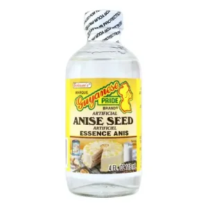 Guyanese Pride Aniseed Natural Essence, 4 oz/118 mL