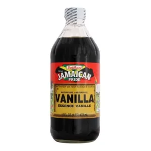 Jamaican Pride Vanilla Essence, 16oz/473 mL