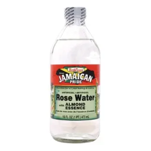 Jamaican Pride Rose Water Essence, 16 oz/473 mL