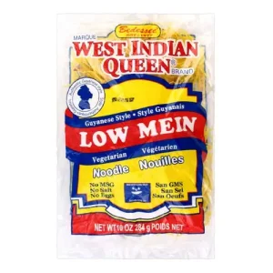 West Indian Queen Low Mein Noodles, 10oz Pack of 3