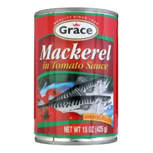 Grace Mackerel Jack In Tomato Sauce, 15 oz/425 g