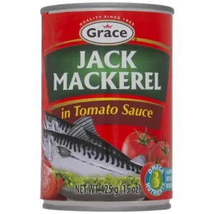 Grace Jack Mackerel in Tomato Sauce 15oz