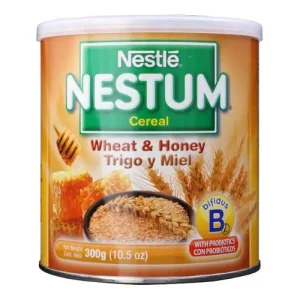 Nestle Nestum Cereal Wheat & Honey, 10.5 oz/300 g