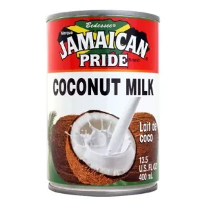 Jamaican Pride Coconut Milk 17% Cream, 13.5 oz/400 mL