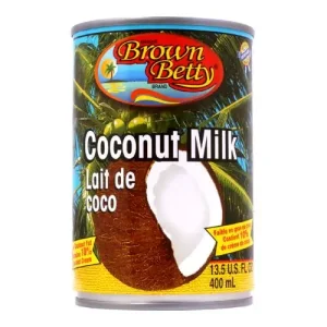 Brown Betty Coconut Milk 10% Cream, 13.5 oz/400 mL