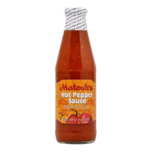 Matouk's Pepper Sauce Hot Salsa Picante, 26 oz/750 mL