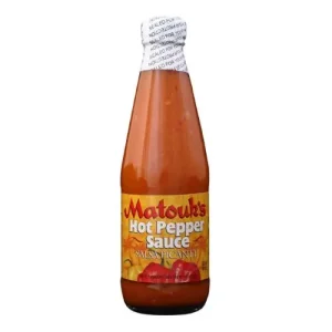 Matouk's Pepper Sauce Hot Salsa Picante, 10 oz/300 mL