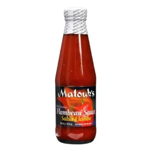 Matouk's Pepper Sauce Hot Flambeau, 10 oz/300 mL