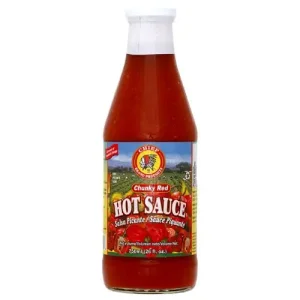 Chief Pepper Sauce Red Hot Chunky 26oz