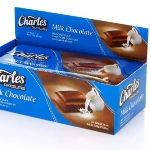 Charles Milk  Chocolate 6x120g (4.23oz)