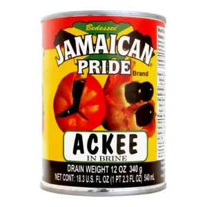Jamaican Pride Ackee - Authentic Jamaican Style, 18.3 oz/540 mL
