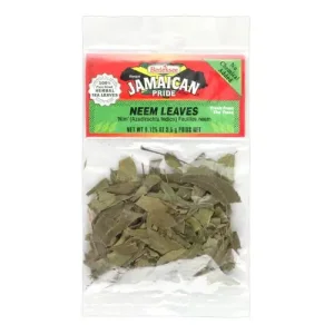 Jamaican Pride Neem Leaves, 0.125 oz/3.5 g