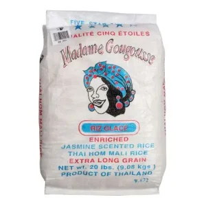 Madame Gougousse Jasmine Rice, 20 lbs/9.08 Kg