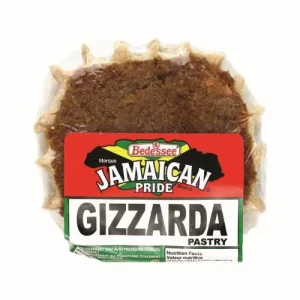 Jamaican Pride Gizzarda Pastry, 3 oz/ 3 Pack