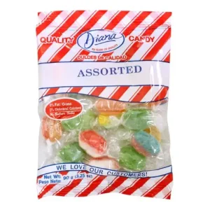 Diana Diana Assorted Fruit Flavors Candy, 3.25 oz/90 g