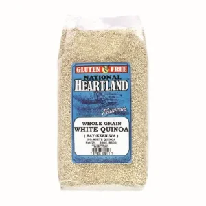 National Heartland Quinoa Organic White Whole Grain, 30 oz