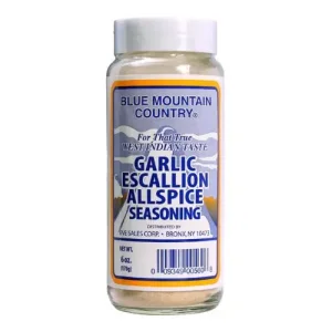 Blue Mountain Garlic Escallion Allspice Seasoning, 6 oz/170 g
