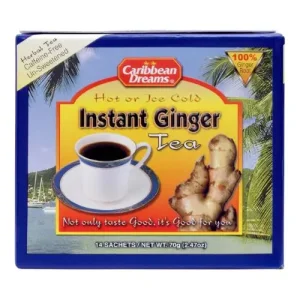 Caribbean Dreams Ginger Tea Unsweetened 14 Sachets, 70 g