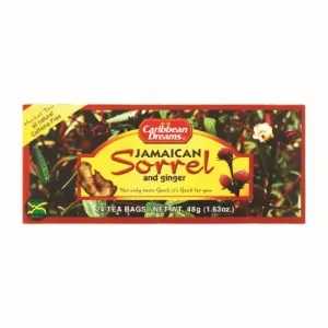 Caribbean Dreams Tea Sorrel & Ginger 24 Bags, 1.63 oz