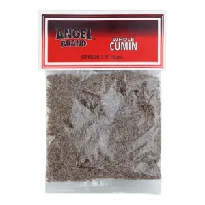 Angel Brand Cumin Seeds Whole, 2 oz/56 g