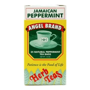 Angel Brand Peppermint Jamaican Tea - 24 Bags, 1 oz
