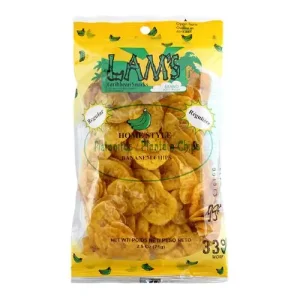 Lam's Plantain Chips - Regular, 3X2.5 oz/71 g. 3-Pack