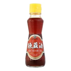 Kadoya Sesame Oil Hot 100% Pure, 5.5 oz/163 mL