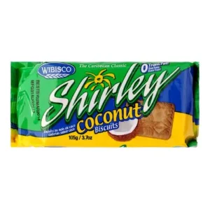 Shirley's Shirley's Coconut Biscuits, 3.7 oz/105 g