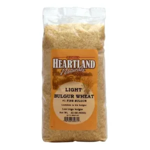 National Heartland Bulgur Wheat Light #1 Fine, 32 oz/900 g