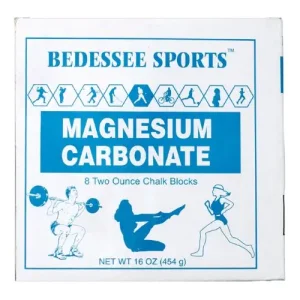 Bedessee Sports Magnesium Carbonate Blocks, 2 oz/56 g