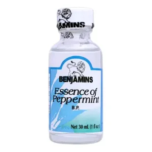 Benjamin's Peppermint Essence, 1 oz/30 mL