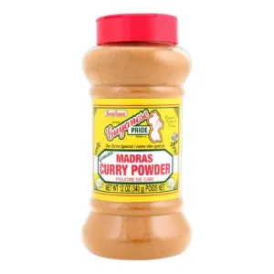 Guyanese Pride Curry Powder Jar, 12 oz/340 g