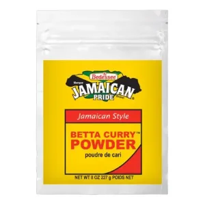Jamaican Pride Curry Powder - Betta Curry, 8 oz/227 g