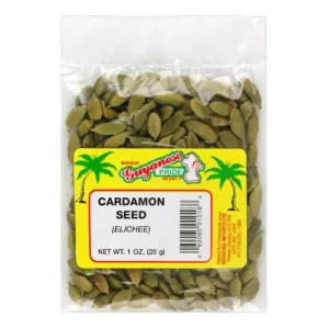 Guyanese Pride Cardamom Seed - Elichee, 1 oz/28 g